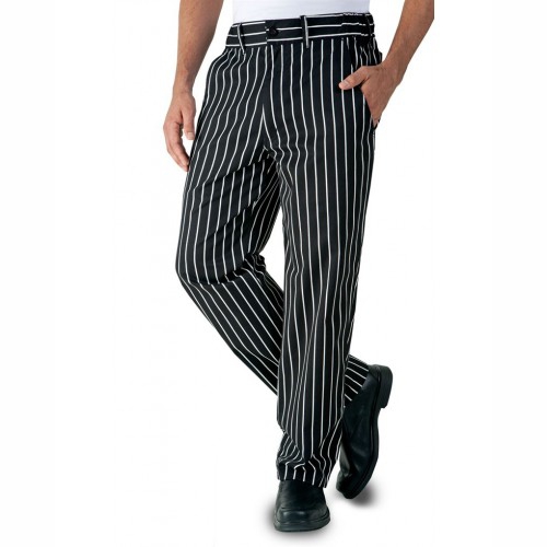 Black White Chef Trouser